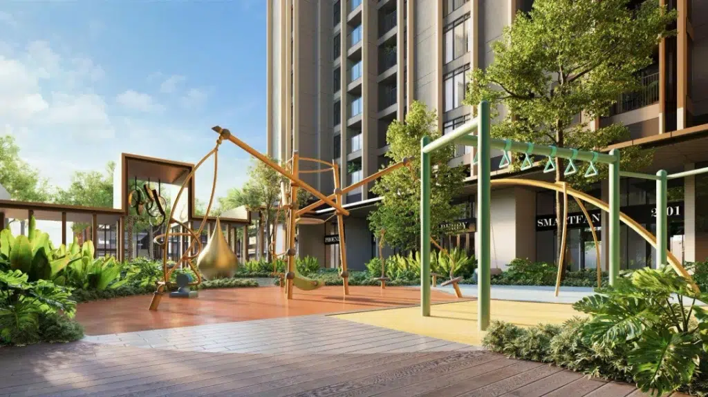 Chuỗi hơn 40 tiện ích trong dự án MIK Group ở khu Đông TP HCM 1 Khu vui chơi ngoài trời. Ảnh: MIK Group